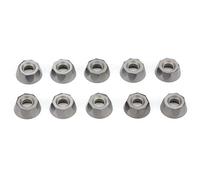 RPMT1204M0E - JS LF6018 CNC Lathe Turning Insert, Solid Carbide Blade Cutting Tool, 10PCS Indexable Carbide Inserts for Metal Machining with High Precision and Durability