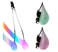 Rppiup 2 Pcs POI Balls Light Up, Updated Version Led POI Balls with 9 Stunning Color Effects & Patterns, Light Up Ball for Beginners Professionals Kids Adults, for Dancing Camping Lights Show