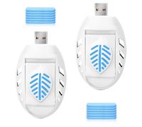 Rppiup 2PCS USB Mosquito Repellent Plug in 90 Tablets, Portable USB Mosquito Killer, Indoor Insect Repellent Plug in for Outdoor, Summer Home Insect Repellent Mosquito Plug in Travel