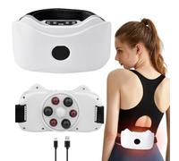 Rppiup Electric Wireless Abdominal Massager, Cellulite Massager Tool for Fat Burning & Digestion, 3 Massage Modes Abdominal Slimming Machine Rechargeable, Nordic Sculpt Machine for Butt Waist Leg