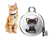 Rppiup GPS Tracker for Cats Dogs, Mini GPS Cat Tracker/Dog Tracker, Pet Tracker for Cats, Dog Tracker with No Monthly Fees, Real-Time Location Tracking, Waterproof Cat Tracker GPS Collar for Pets