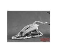 rpr03691 White Miniature Dragon Hatchling Reaper Dark Heaven Legends by Reaper