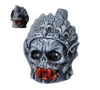 Rproonay Aztec Culture Prank Whistle Vampire, Long-Lasting, 8.5cm, Death Whistle, Halloween Vampire Aztec Death Horn, Versatile Carry, For Camping, Hiking, Playground
