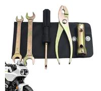 Rproonay Spark Plug Tool, Motorcycle Socket Kit, Motorcycle Repair Accessories, Secure Grip and Easy Handling, Precision Fit Design, Silver, for Engine Repair, Mechanics