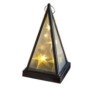 Rproonay Translucent Hexagonal Star Night Light, Easy to Use, 15x15x30cm, Galaxy Crystal Ball Night Light, Arts and Crafts Nightlight Supplies, Eye Catching, for Toddler, Kids