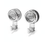 RPS-IND 2-Pack, Super Exquisite, Vacuum Suction Cup Hooks, 18.-lb Load-Bearing, Strong Suction Cup, No Hole Needed