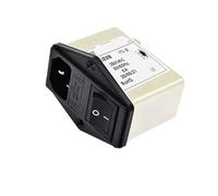 RPSVCYNYL YB172-1A/3A/6A/10A Socket + Double Insurance + Switching Power Filter 220V/250V(YB172-6A)