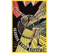 RPW ALEXANDER RODCHENKO Vintage Russian Soviet Union Constructivism THE MAN WITH A MOVIE CAMERA c1929 Wall Art Poster A4 and A3 size 250gsm Print (A4 Framed - Black Frame)