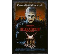 RPW Roystone Print Works Hellraiser II 1988 Cult Vintage Horror Film Movie Poster Clive Barker (A4)
