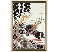 RPW Roystone Print Works Kay Nielsen 'The Lad in The Battle', from 'East of The Sun and West of The Moon', Denmark, 1914, Reproduction 250gsm A4 & A3 Vintage Classic Art Nouveau Poster