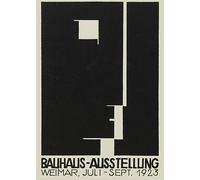 RPW Roystone Print Works Vintage Bauhaus 'The 1923 Weimar Exhibition', Germany, Herbert Bayer, Reproduction 250gsm Gloss A4 & A3 Vintage Bauhaus Poster