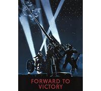 RPW Roystone Print Works Vintage British WW11 Propaganda 'Forward to Victory', England, 1939-45, Reproduction 250gsm Gloss A4 & A3 Vintage British Propaganda Poster