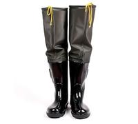 RPXHZLKTM Hunting Hip Waders 2-ply PVC Fishing Wader, Thick Oxford Sole Made to Last, for Hunting Marshes Sand(6.5)