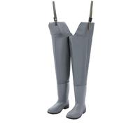 RPXHZLKTM Hunting Hip Waders Outdoor Fishing Wader Waterproof, Comfortable Mans Hip Boots Thick Oxford Sole, for Hunting Lakes(8.5)