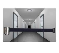 RPXHZLKTM Wall Mounted Rope Barrier Wall Mount Retractable Belt Barrier 2/3/5/10 M Optional Retractable Blet Colors for Crowd Control Queue Barrier Line Divider with Accessories(E,5M/16.4FT)