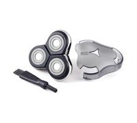 RQ12 Replacement Shaving Head with Protective Cap and Brush, Complete Head Assembly, Shaving Head, Razor Accessories, Compatible with RQ12/11/10 Series, for Electric Rotary Shaver