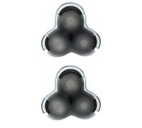 RQ12 RQ11 RQ10 Shaver Head,Compatible For Philips,Compatible For Norelco,S7000 S5000 RQ310 S510 S511 S9111 S9911 RQ1250,Shaver Parts(2pcs)