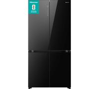 Hisense RQ768N4GBE side-by-side refrigerator Freestanding 591 L E Black