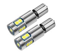 RQHTHTR 2pcs For Benz For CLK C208 A208 E-Class W210 S210 LED Clearance Light Blub Parking Lamp Error Free H6W BAX9S 64132 Rear Tail Trailer Lights(Red)