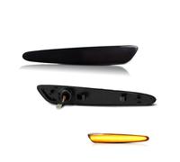 RQHTHTR 4pc For Chevrolet C6 For Corvette Running Driving Parking Brake Taillight 3D Optic LED Tail Lamp Assemblies Rear Tail Trailer Lights(2pcs Front Amber)