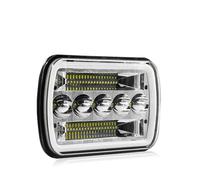 RQHTHTR Headlights Car Headlight 5x7/6x7 LED DRL Brightest Truck Hi-Lo Beam Halo Car Light 30000LM 400W For F-350 For Super For Duty(1 Piece Type H)