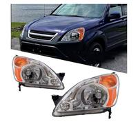RQHTHTR Headlights For CRV CR-V 2002 2003 2004 Car Headlight Turn Lamp HeadLamp Dynamic Turn Signal Automotive Accessories Assembly(1 Piece right side)
