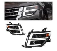 RQHTHTR Headlights Headlights For Pajero V97 V93 V95 2009-2021 Latest Styling LED Daytime Lights Dual Projector Car Accesorios Modified Auto Parts(Lhd)