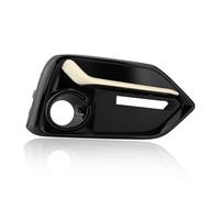 RQHTHTR Trim For Civic 2016 2017 2018 2019 2020 2021 Fog Lamp Frame Car Accessories Tools Front Bumper Light Cover Rear Tail Trailer Lights(Grey)