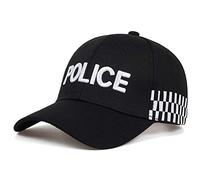 RQJOPE Baseball cap baseball cap with police embroidery, adjustable hip hop cap for men and women, caps for outdoor sports, casual hats for dadLeisure sports sun hat