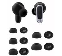 Rqker Eartips Compatible with JBL Tour Pro 3 Earbuds, 5 Pairs XS/S/M/L/XL Sizes Soft Silicone Ear Tips Replacement Earbuds Tips, Compatible with JBL Tour Pro 3 5 Pairs Black
