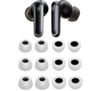 Rqker Foam Eartips Compatible with Soundcore P20i P30i P40i Earbuds, 6 Pairs S/M/L Sizes Soft Memory Foam Ear Tips Replacement Earbuds Tips, Compatible with Soundcore P20i P30i P40i 6 Pairs Gray