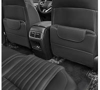 RQLCS Car Seat Back Protector for Ford Fusion NA Sedan 2006-2020, Anti Kick Mats with Storage Bag Protective Cushion Anti-dirty Pad Interior Accessories,Black
