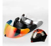 RQLCS Motorcycle Helmet Visor for EXO R1 520 1400, Wind and Scratch Protection Face Shield Scratch Resistant Protective Replacement Visor,normal-H Smoke