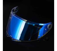 RQLCS Motorcycle Helmet Visor for MT-V-28B Thunder 4, Wind and Scratch Protection Face Shield Scratch Resistant Protective Replacement Visor,normal-H Aurora Blue