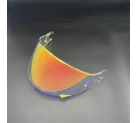 RQLCS Motorcycle Helmet Visor for Shark Spartan/Skwal 1/2 / D-Skwal, Wind and Scratch Protection Face Shield Scratch Resistant Protective Replacement Visor,normal-D Aurora Red