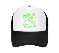 RQLNBOBZ Baseball Cap Harajuku Grove 4 Life GTA San Andreas Casual Mesh Adjustable Hip Hop Unisex Baseball Polychromatic