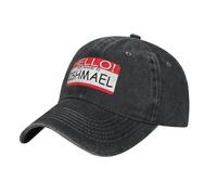 RQLNBOBZ Baseball Cap Hello! My Name is Ishmael Name TAG Male hat Winter hat Hats Men's