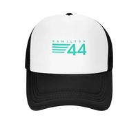 RQLNBOBZ Baseball Cap Lewis Hamilton 44 Fashion Casual Mesh Adjustable Hat Hip Hop Summer Unisex Baseball Hats Polychromatic