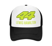 RQLNBOBZ Baseball Cap Lewis Hamilton 44 Fashion Casual Mesh Adjustable Hat Hip Hop Summer Unisex Baseball Hats Polychromatic