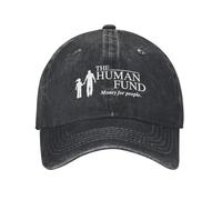 RQLNBOBZ Baseball Cap The Human Fund Beach Fishing hat Hip Hop Woman Hats Men's