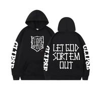 RQLNBOBZ Clipse New Album Let God Sort Em Out Hoodie Men Women Long Sleeve Streewear Hip Hop Shirt Men Casual Pullover Clothes White