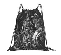 RQLNBOBZ Lost Comrades Under The Moon Backpacks Fashion Portable Drawstring Bags Sports Bag Book Bags For Travel School