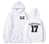 RQLNBOBZ Maxton Hall 17 TV Pattern Hoodie Our World Sudaderas Para Mujer Autumn/Winter Men's Women's Casual Comfortable Cotton Hoodie White