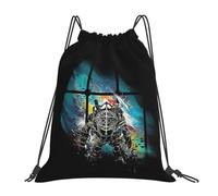 RQLNBOBZ Mr Bubbles Backpacks Casual Portable Drawstring Bags Shoes Bag Book Bags For Travel Students