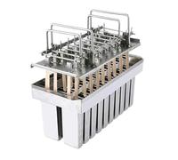 RQLSSSLMXJ Commercial Popsicle Molds, Heavy Duty Stainless Steel Maker Kit for DIY Yogurt Ice Cream - 20PCS Set for Home and Restaurant Use