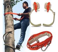 RQLSSSLMXJ Tree Climbing Artifact, Stainless Steel Tree Climbing Non-Slip Crampons, Forest Accessories, Hunting Surveillance, Fruit Picking, Simple to Use.,300sets
