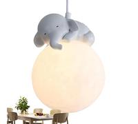Rqrdww Chandelier Light, Bedroom Animal Pendant Lights, Modern Pendant Light, Round Pendant Lighting, Kids Room Chandelier, Whimsical Light Fixture, Playful Bedroom Decor, for Home
