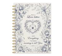 Rqvcp Not a Love Letter Lined Journal Notebook 5.5x8.3in | Sentimental Gifts Notebooks for Women Mom Wife Grandma Sister, Just Everything I've Been Wanting to Tell You Spiral Notebook