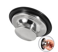 RQYEKDO Kitchen Sink Stopper, Stainless Steel 3-1/2 inch Universal Sink Plug Cover for Garbage Disposal Flange Drain,Fit for InSinkErator, Moen,Waste Maid, and More