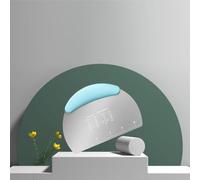 RQzaufania Dough Scraper,Premium Stainless Steel Dough Cutter with Non-Slip Handle and Measurement Double-Sided Scale, Bench Scraper, Kitchen Tools for Cake Bread Dough Cutting (Blue)